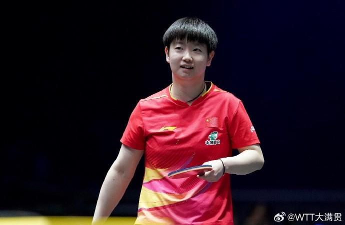 孙颖莎4-2战胜王曼昱，夺得欧洲大满贯女单冠军